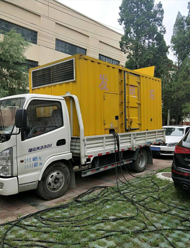 灌云发电车出租-柴油发电机组排烟系统设计要求及其考虑因素
